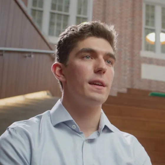 davidson college man image