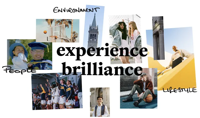 Collage with diverse people