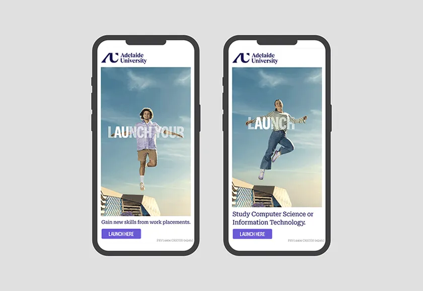Adelaide University mobile image