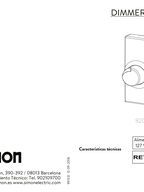 Dimmer rotativo - Simon 82