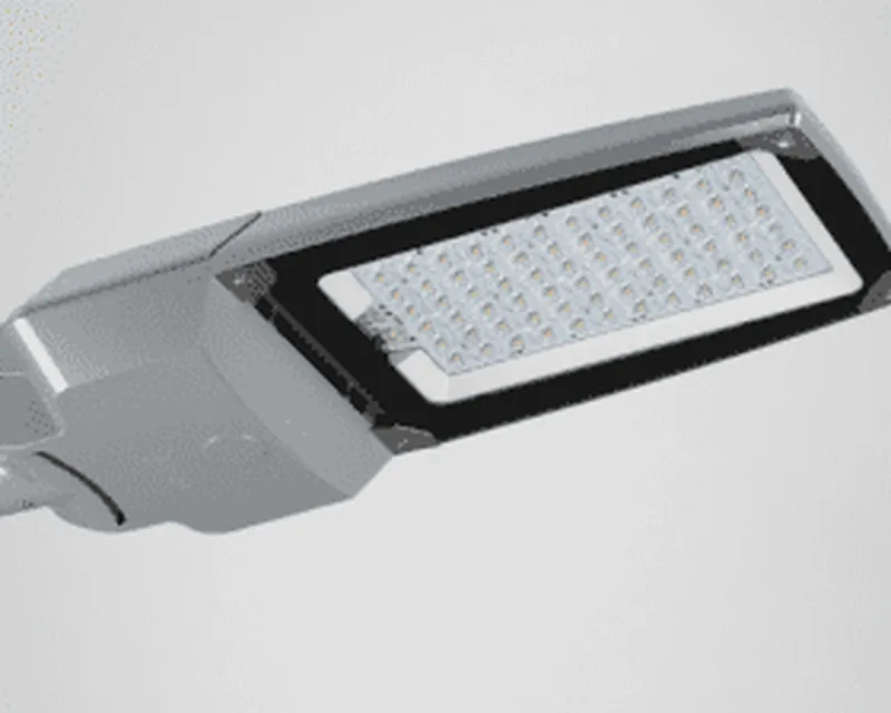 Simon Altair IXF Istanium LED road luminaire installed in outdoor public lighting