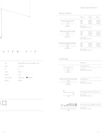 Slim System 310 - Ficha técnica
