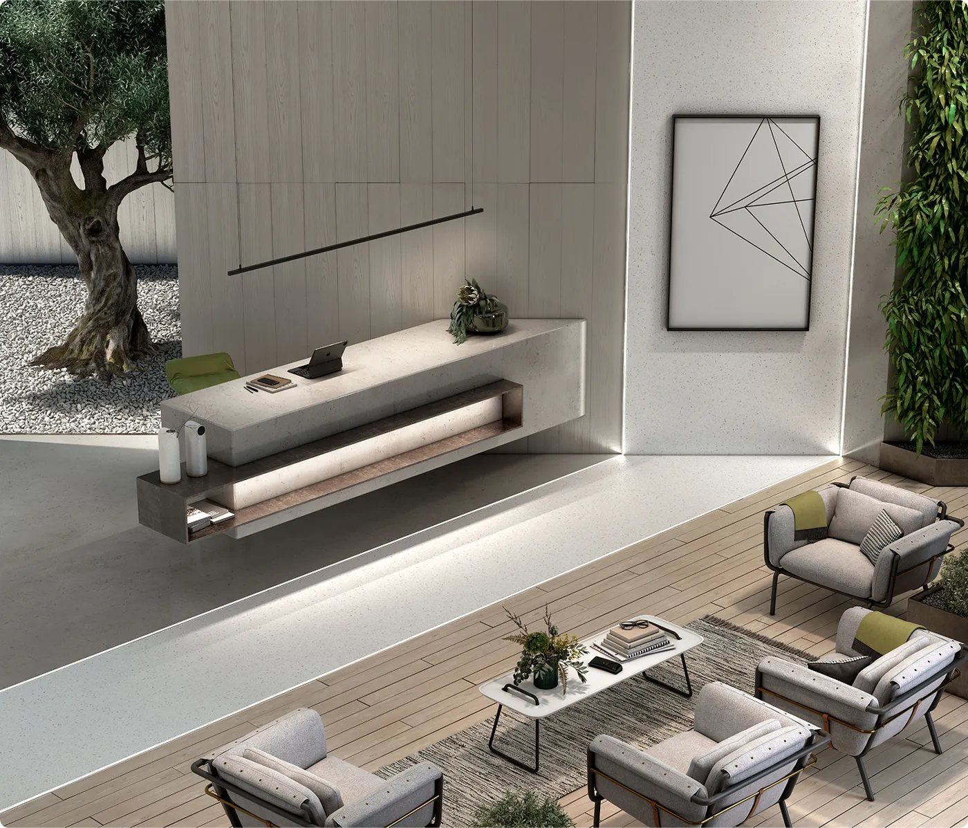 Lighting inspiration in an architectural Signature project