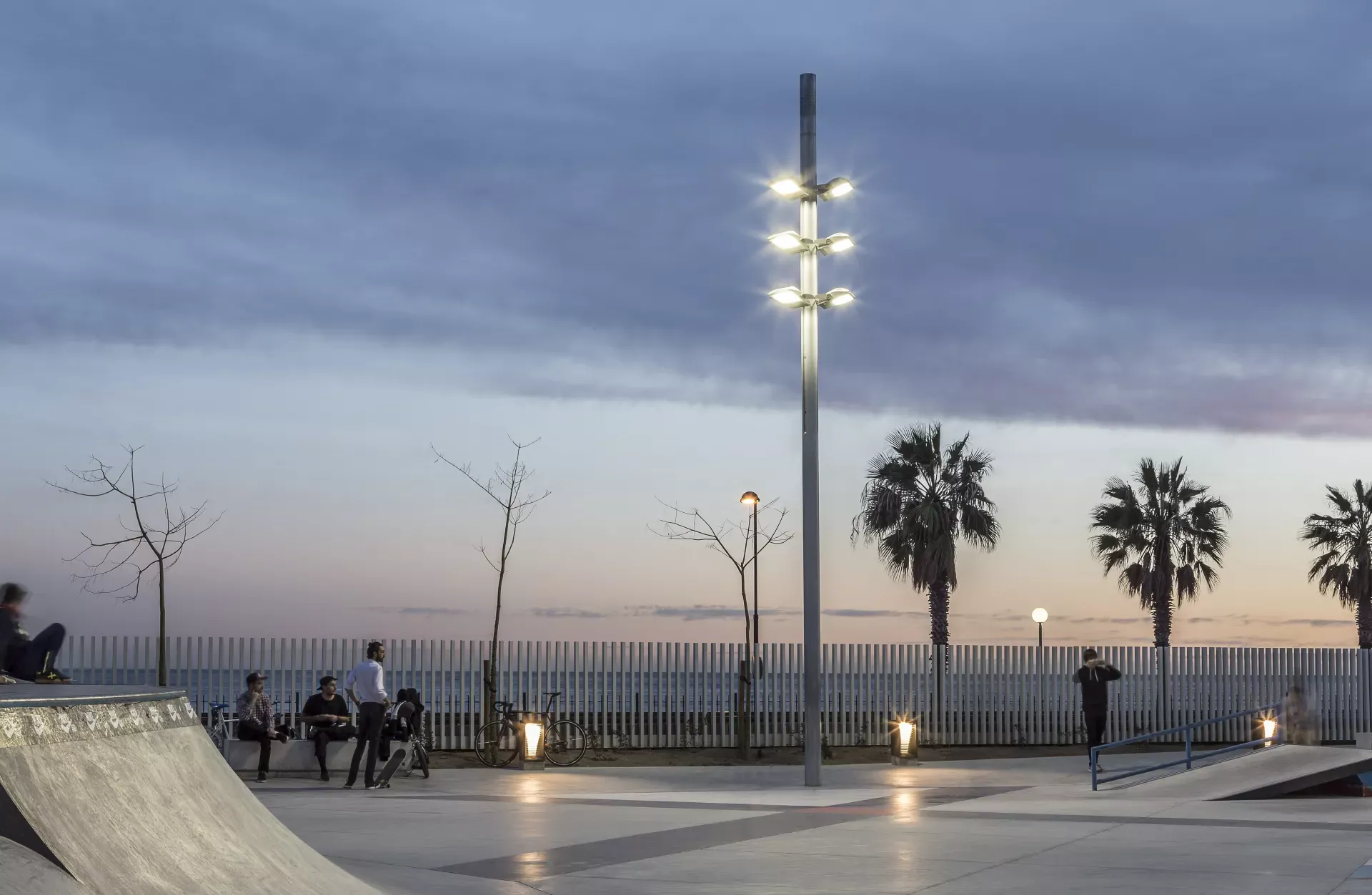 Simon Milos M Istanium LED projector — outdoor public lighting luminaire