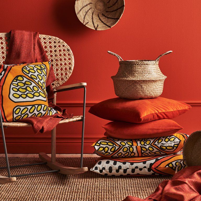Décoration le rouge