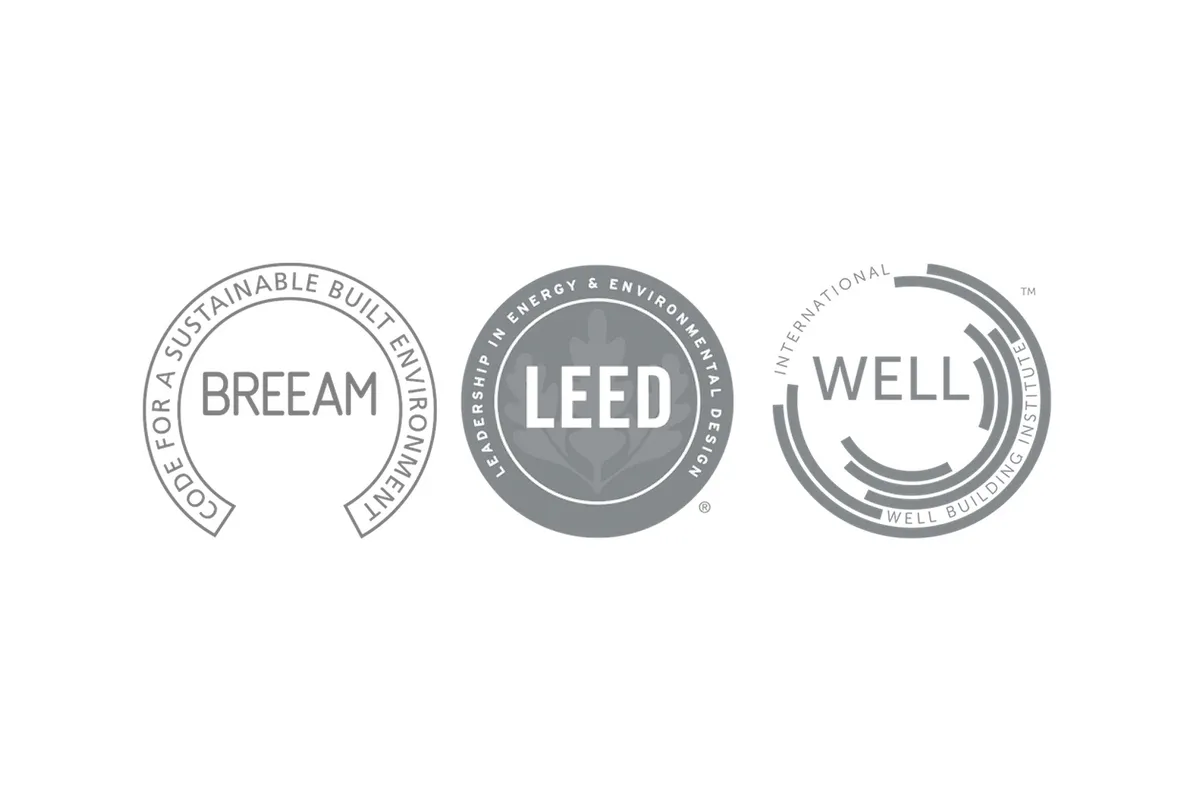 BREEAM, LEED and WELL certifications — Sensor PRO contributes to sustainable projects (3:2 embed version uncropped)