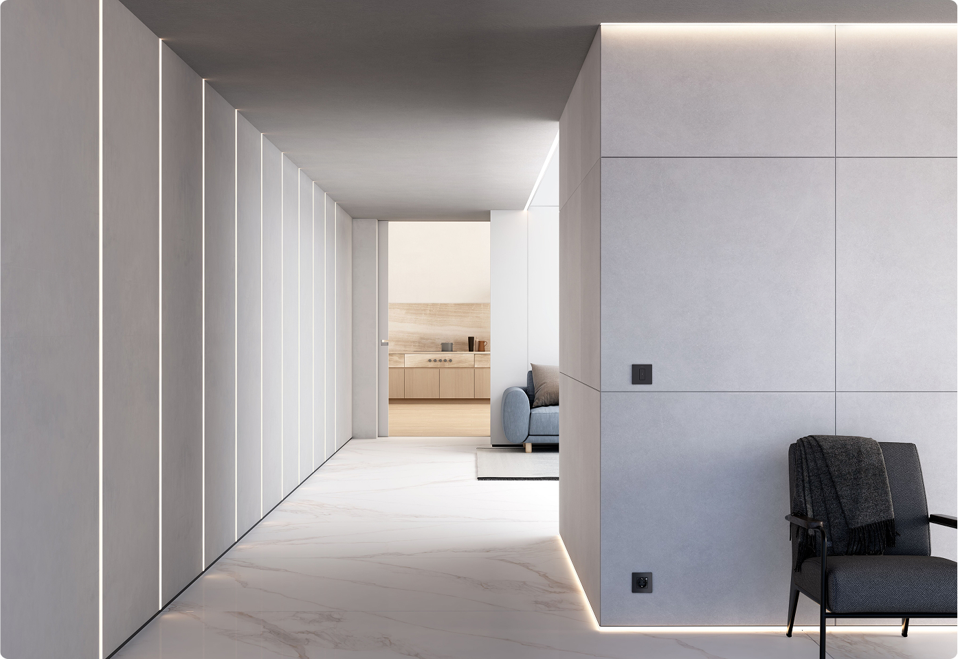 Lighting inspiration in an architectural Signature project