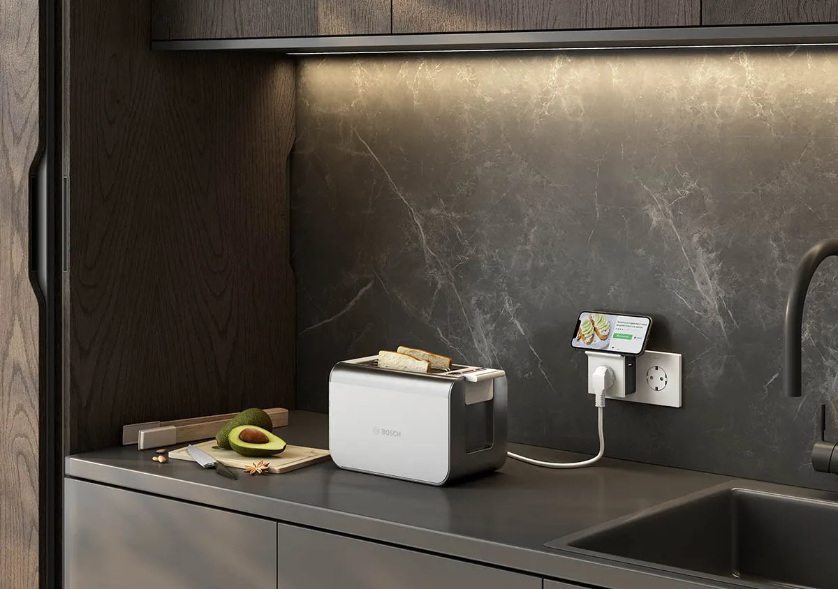 Simon power strips and electrical accessories in domestic use