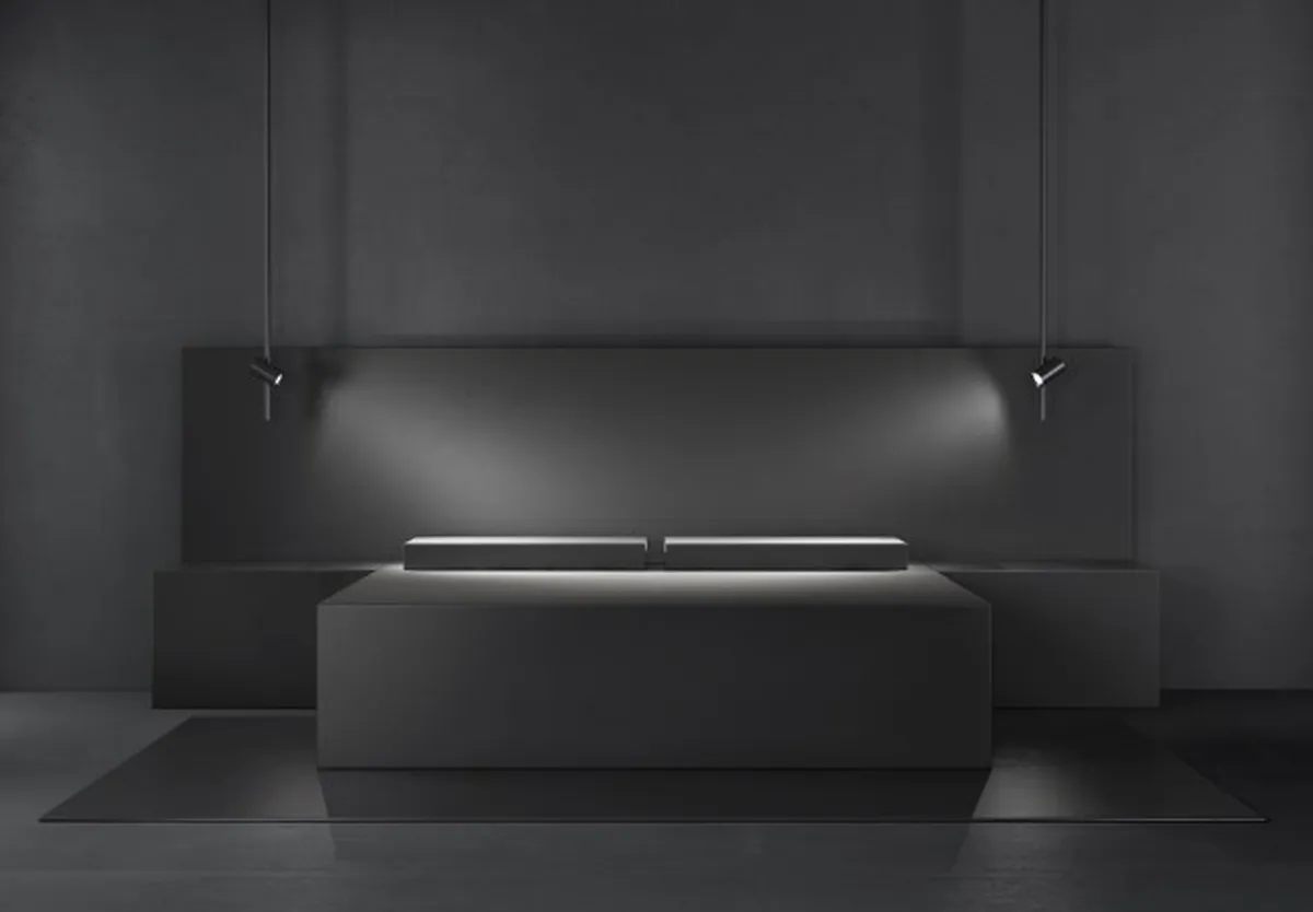 Bedroom ambient — Simon Slim & Drop composition for bedroom or residential space