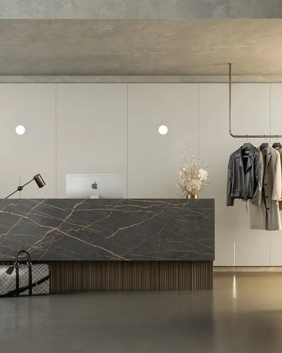 Render of a Ziclick panel installation