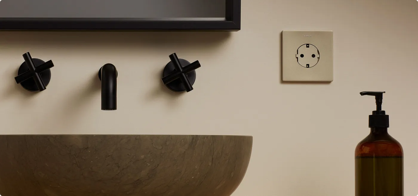 Inspirational space with Signature wiring devices