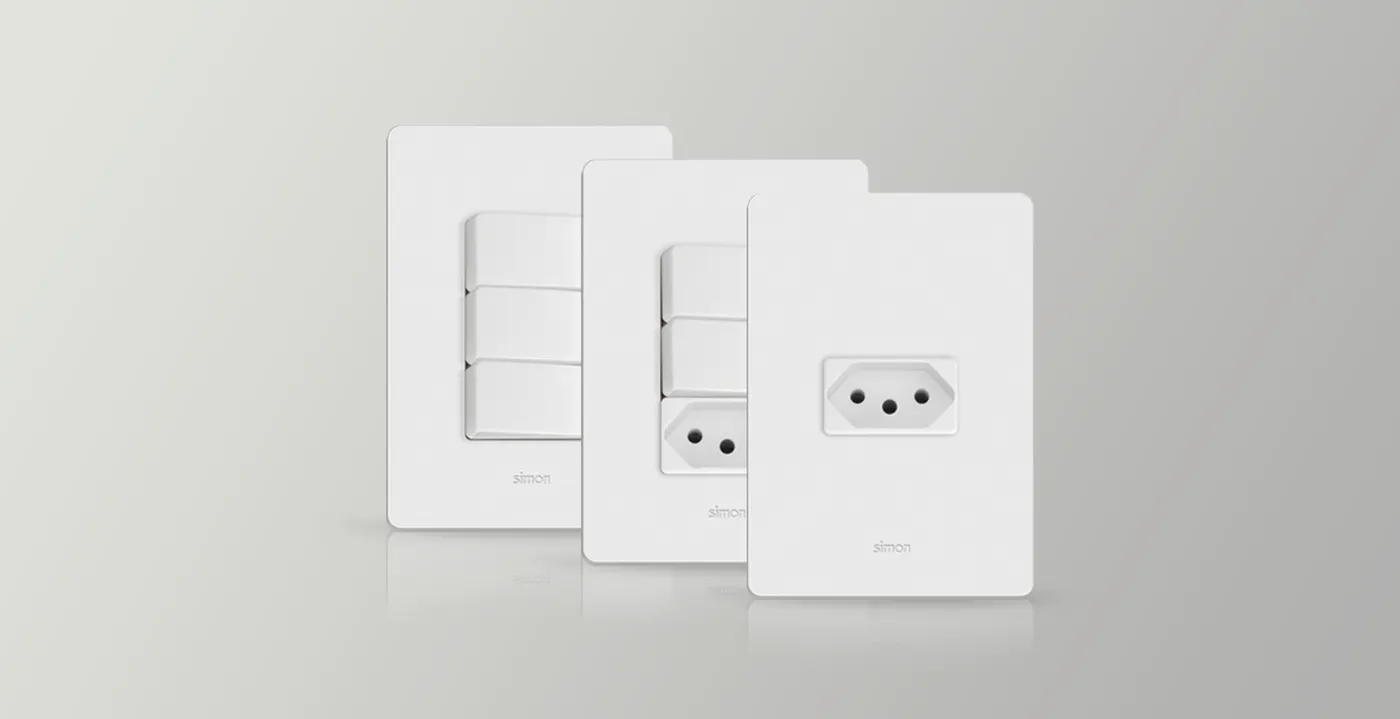 Linha Simon 20 — visão geral da família de produtos