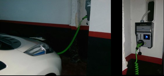 recarga de vehículo eléctrico entornos domésticos con comunidades de propietarios