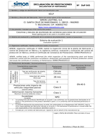 Simon Kelp Merak - Certification