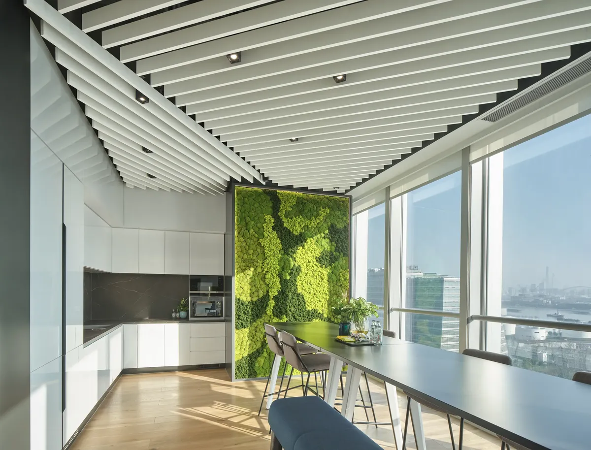 Resource efficiency — Shanghai office with Signature