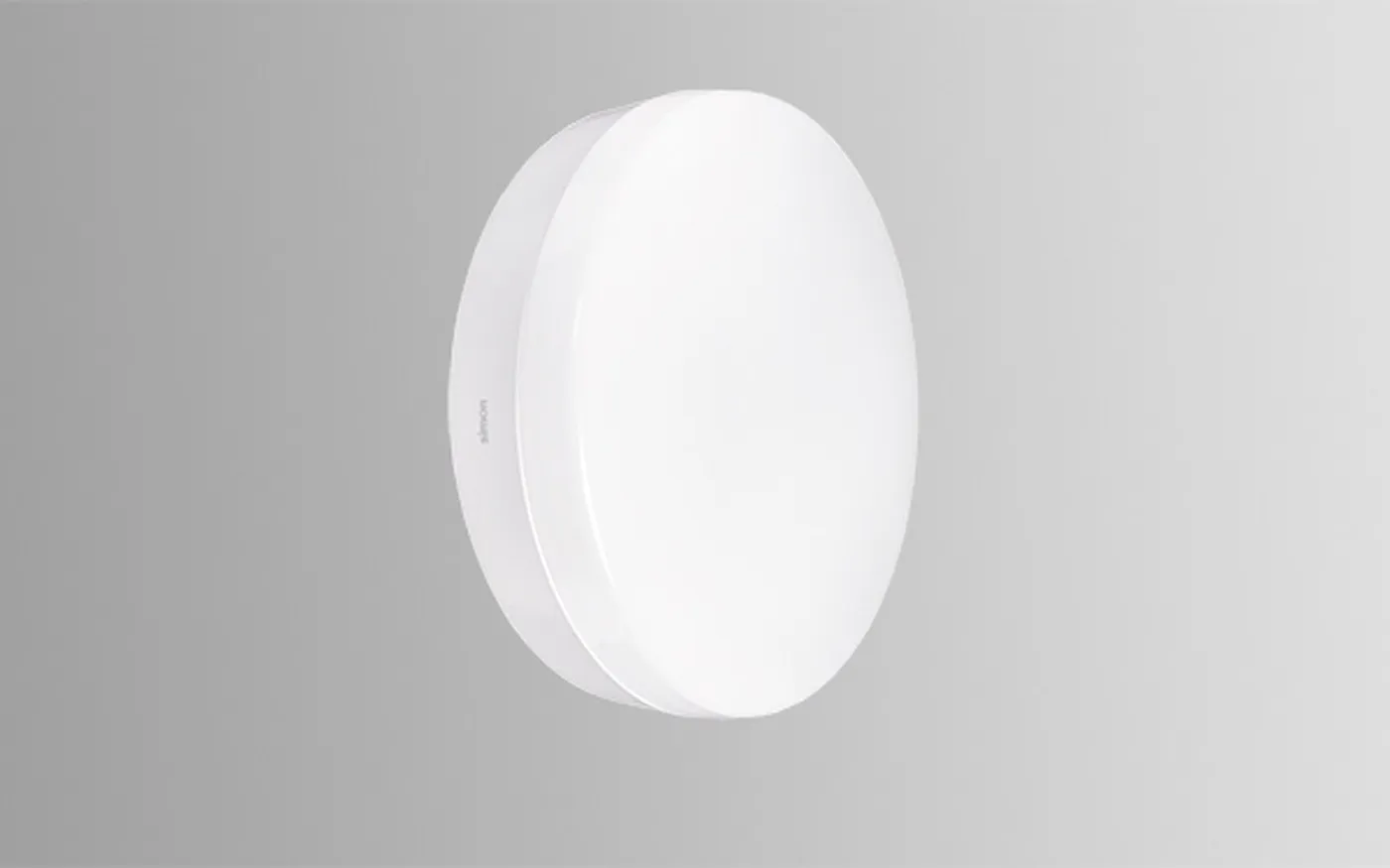 Luminária de parede Simon 717 com design neutro e atemporal em áreas comunitárias