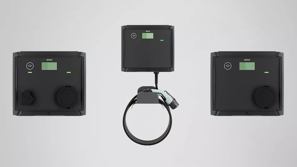 Simon SM20 equipment composition for charger network installation