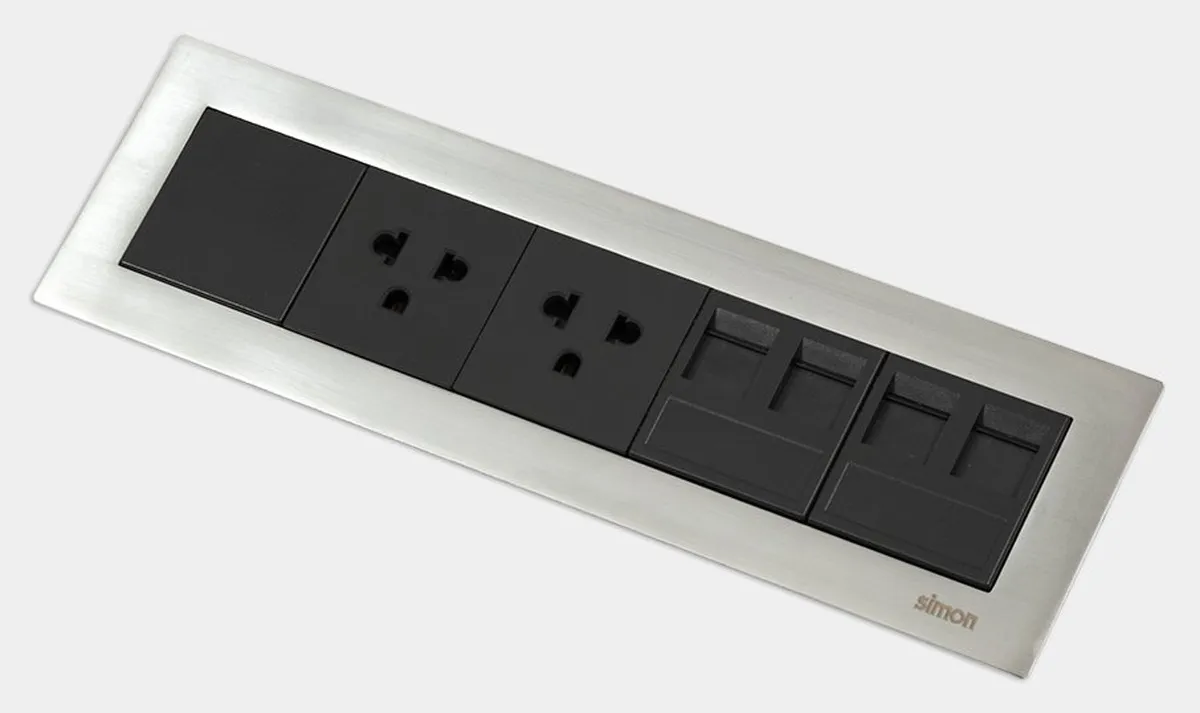 Simon K45 Ofiblock product — stainless steel frame with integrated modules