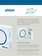 Folheto Campainha Musical Wireless