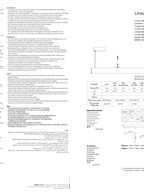 Simon 860 - Instruction Sheet Suspended cable