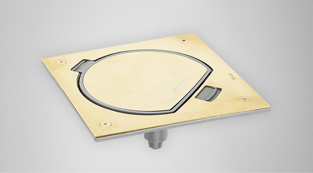 caja de suelo estanca
