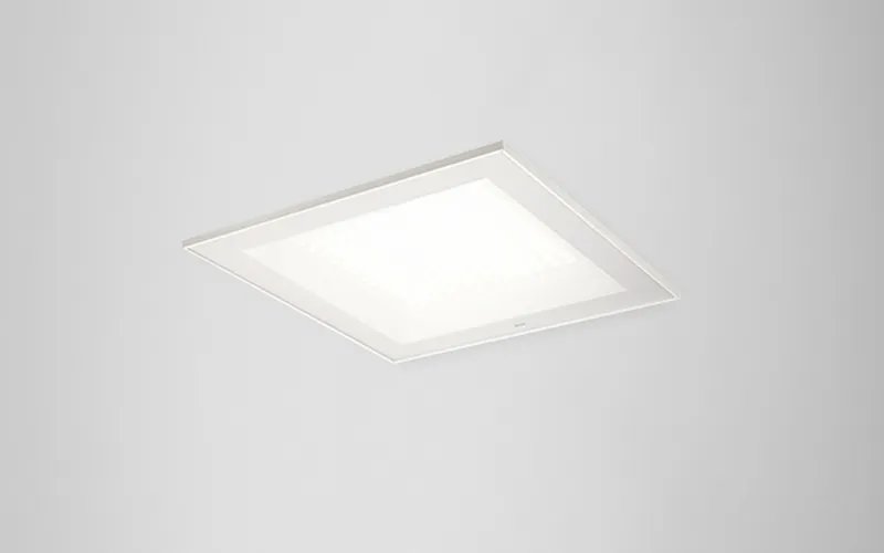 Gros plan du luminaire Simon 720 montrant le design modulaire
