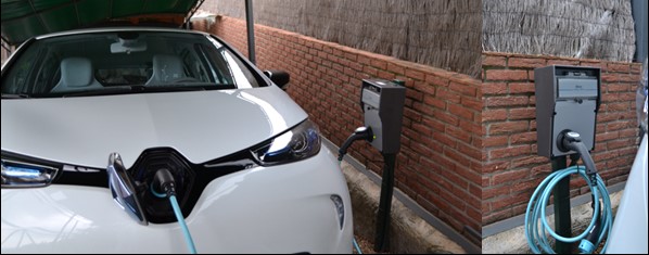 recarga de vehículo eléctrico entornos domésticos de vivienda individual