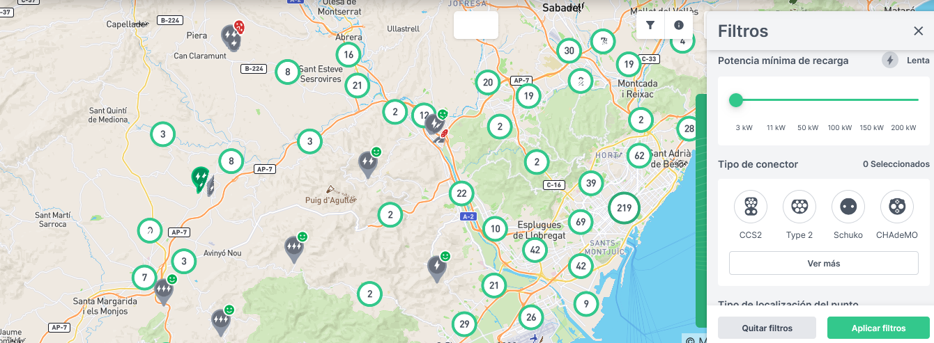 estación de carga de vehículos eléctricos precio