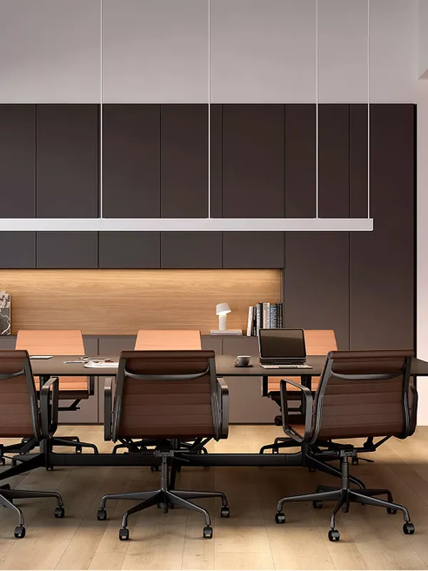Simon 860 — modular linear lighting for offices