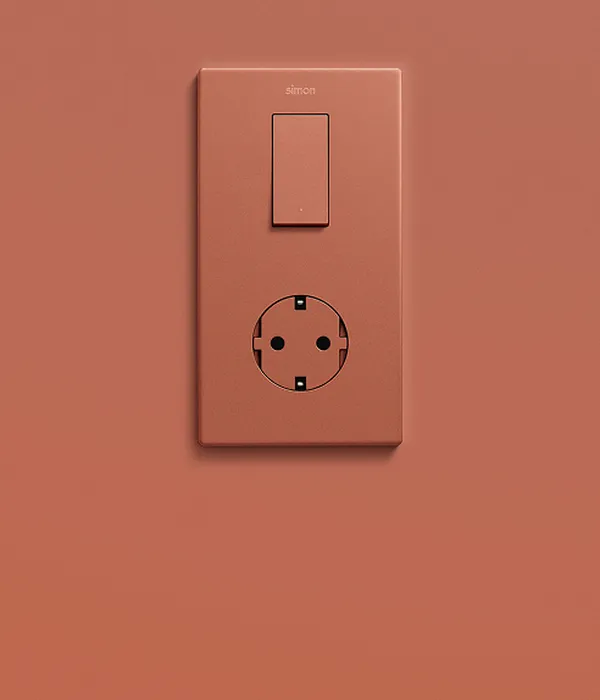 Simon 270 Mínima — minimalist hotel wiring devices