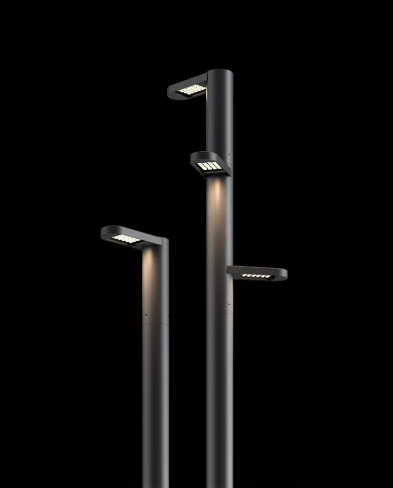 Simon Aurum Hera in decorative urban lighting application