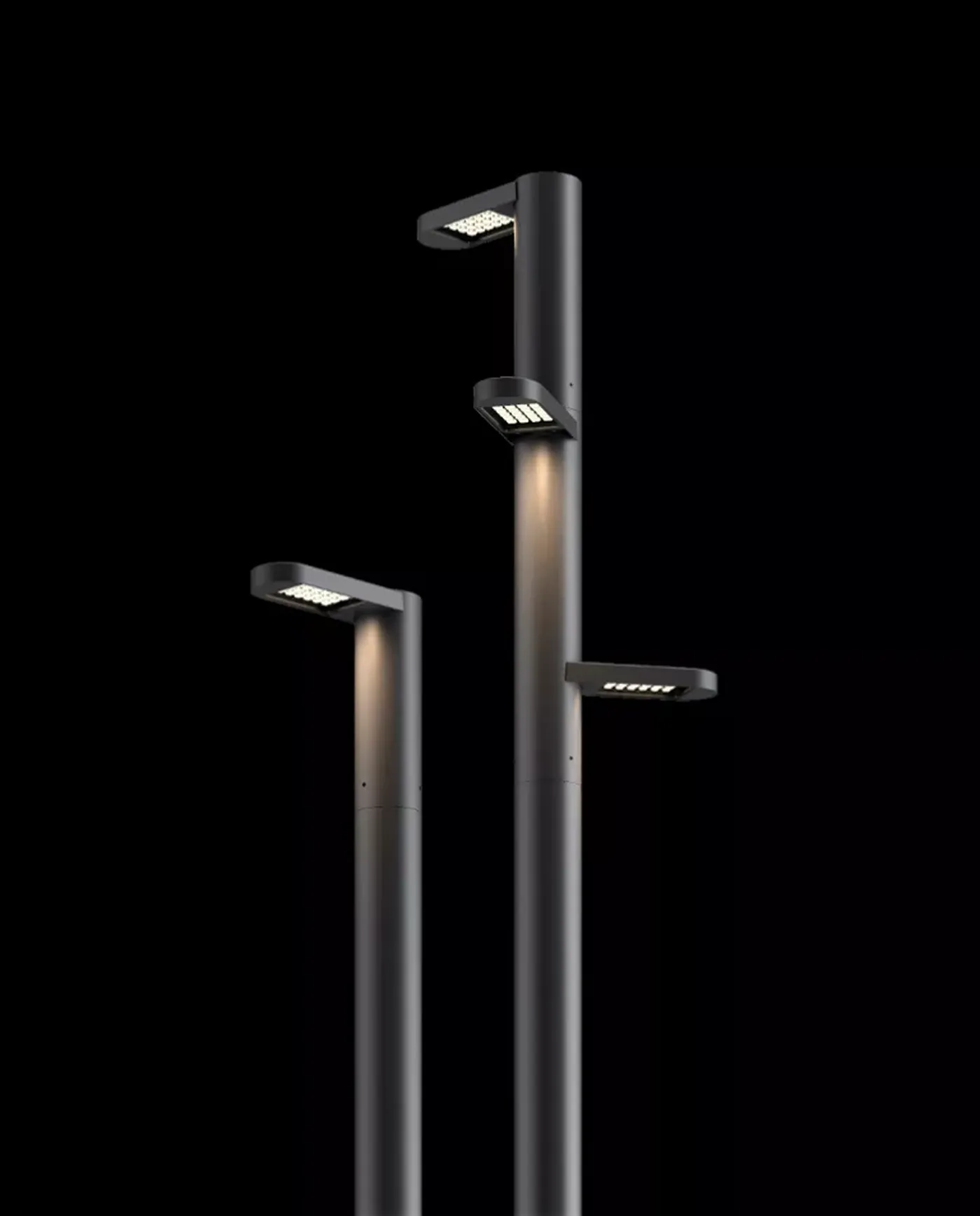 Simon Aurum Hera in decorative urban lighting application