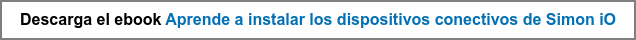 Descarga el ebook Aprende a instalar los dispositivos conectivos de Simon iO
