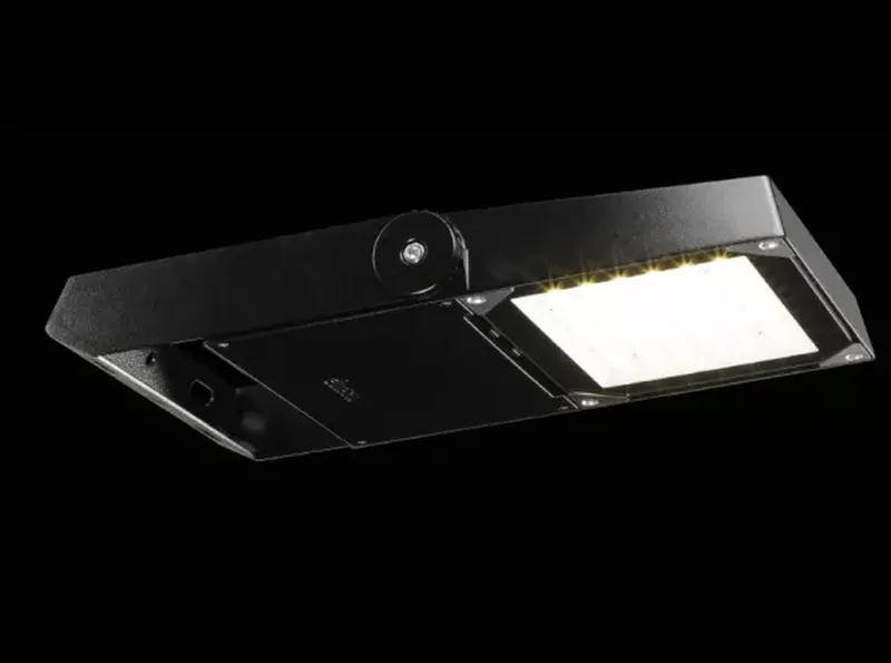 Thermal management system of the Simon Iraya spotlight with fins not visible from below