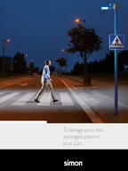 Éclairage pour des passages piétons plus surs