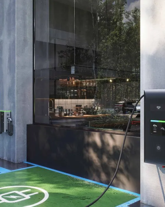 Simon electric vehicle charging — More sustainable mobility