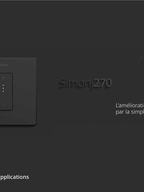 Simon 270 - Guide des applications iO connectivité