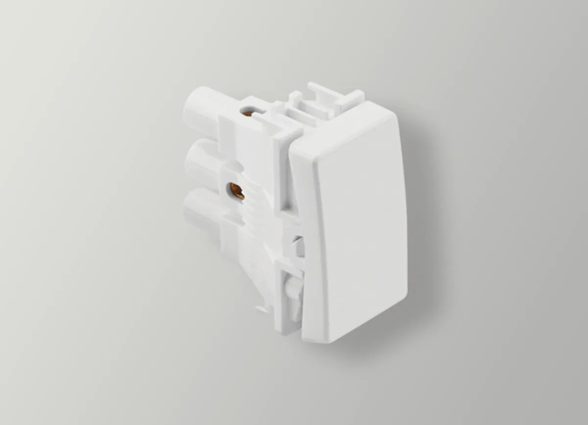 Módulo Simon 20 — interruptor isolado sobre fundo branco