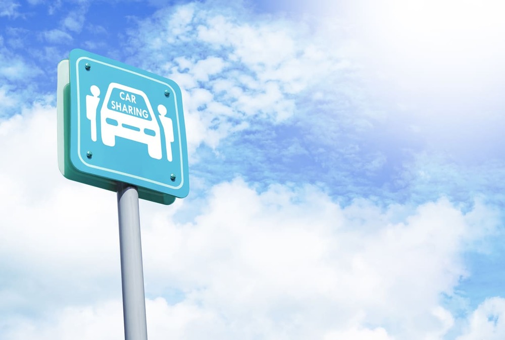 qué es carsharing señal de estacionamiento