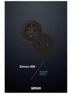 Simon 400 - Round sockets and USB connectors