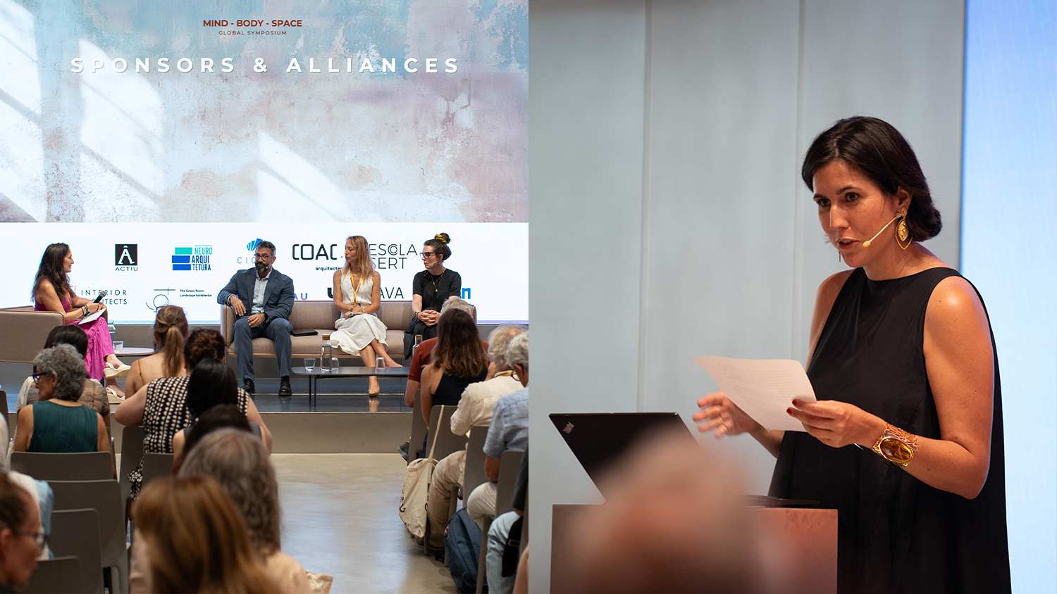 Alba Méndez – Qualia Estudio, abriendo la primera jornada del Simposio en Casa de la Llum - Simon HQ 