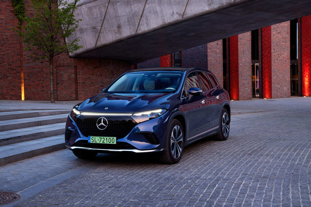 vehículo eléctrico Mercedes EQS