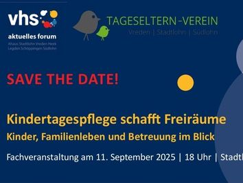 Flyer für die Fachveranstaltung