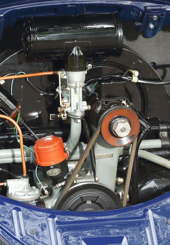 Volkswagen Kever Type 1 Motorruimte