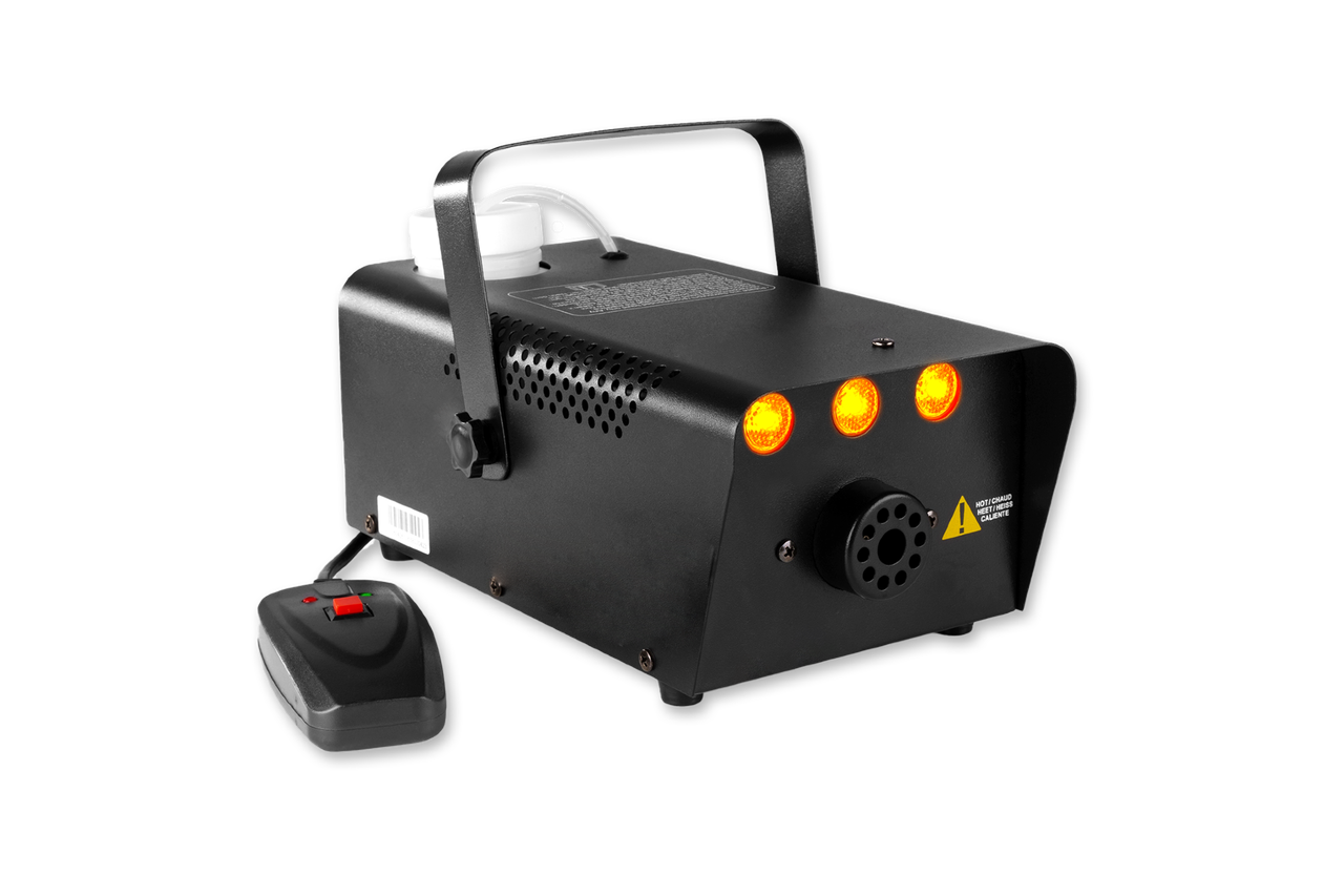 Rookmachine met vlameffect huren