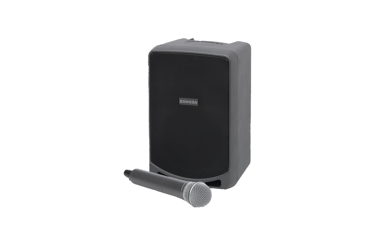 Accu speaker met draadloze microfoon huren