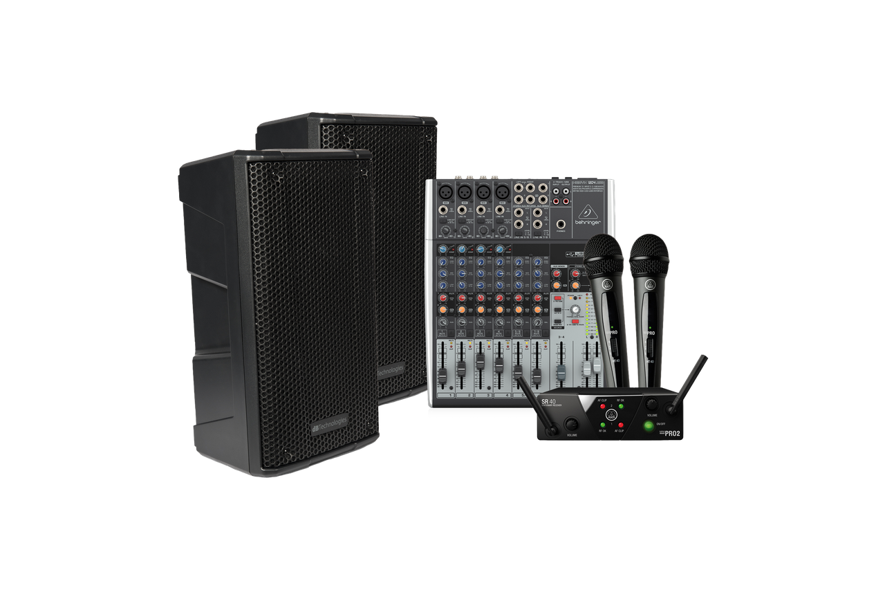 Semi professionele presentatie set huren