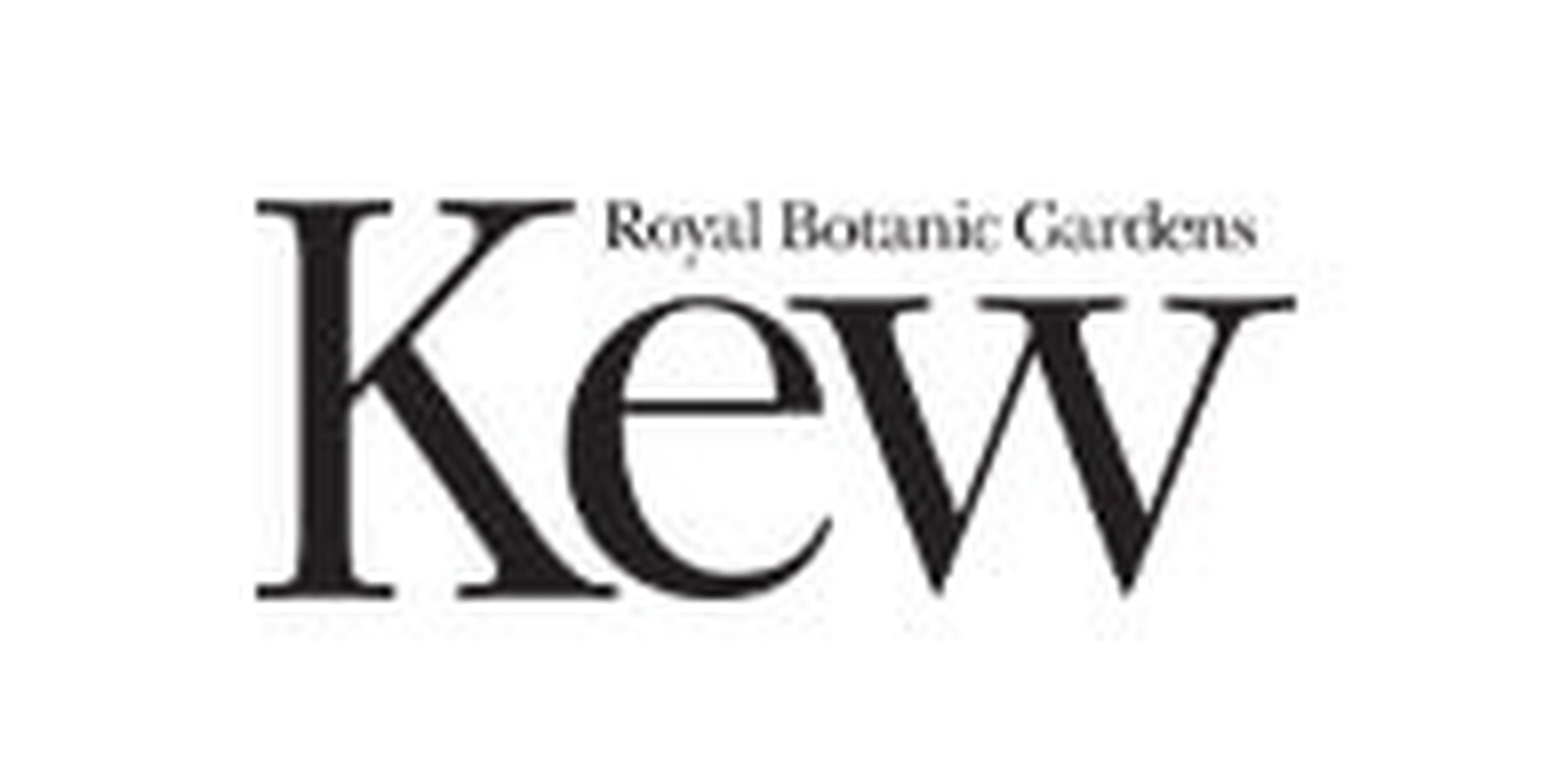 Kew Royal Botanic Gardens logo.