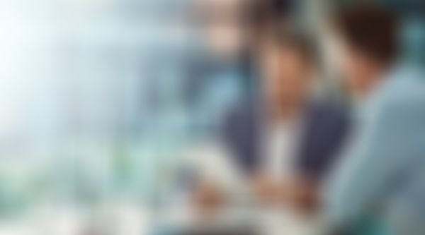 Vertriebspartner - 2 Männer am Schreibtisch - einer erklärt dem anderen etwas