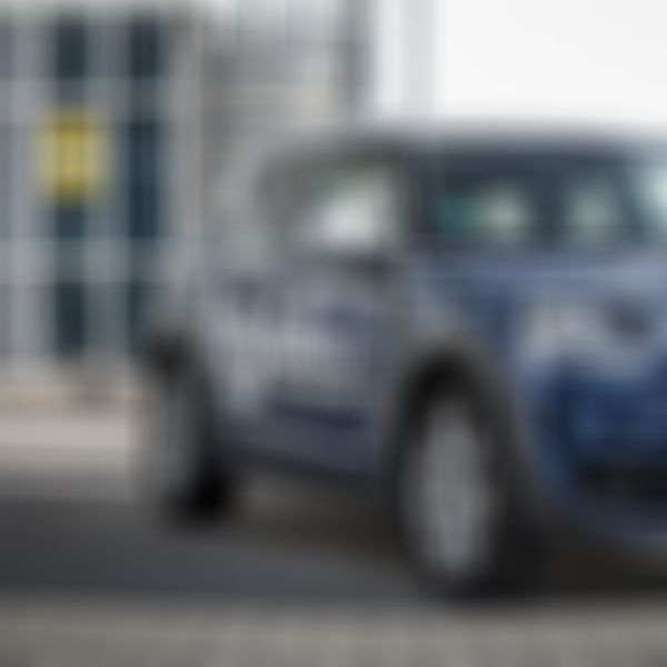 Über uns - Auto im GARANTA Firmenbranding